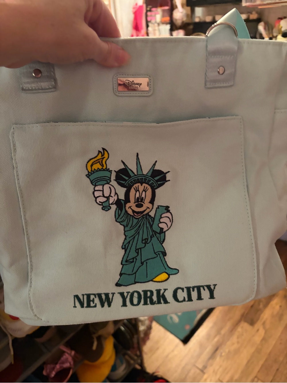 NYC Disney tote backpack